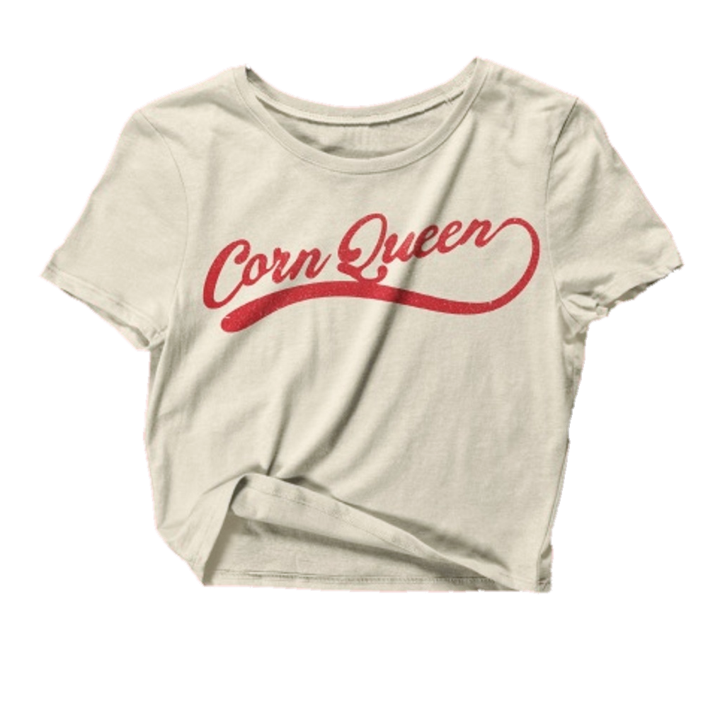 Corn Queen Crop Tee