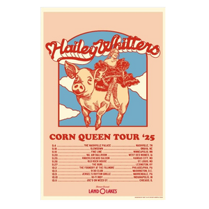 Signed Corn Queen Tour 25' Poster