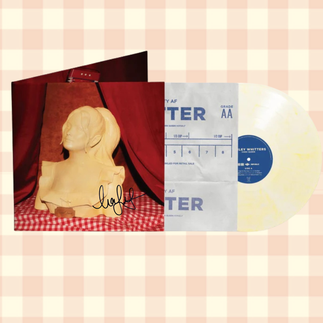 Corn Queen Butter Yellow SIGNED Vinyl- PRE ORDER